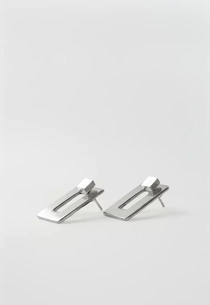 Boucles d'oreilles Dualité XS Argent