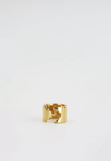 Bague Pyramide Vermeil