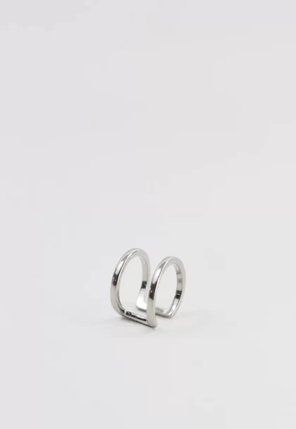 Boucle d'oreille Unité Argent