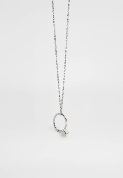 Collier Cube Argent