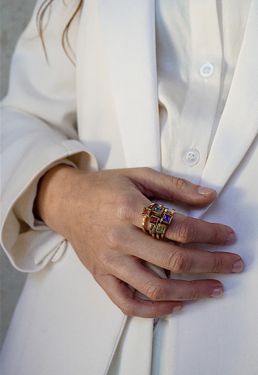 Bague Jacaranda Vermeil – Image 3